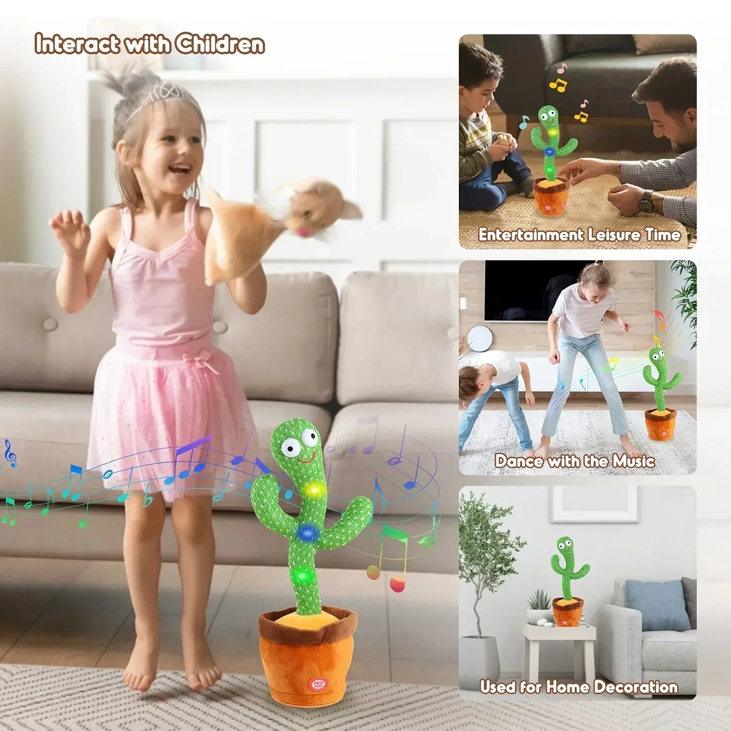 Cactus toy CuddleSafe®