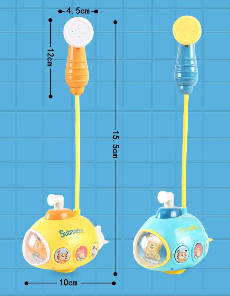 Water Spraying Submarine Shower Bath