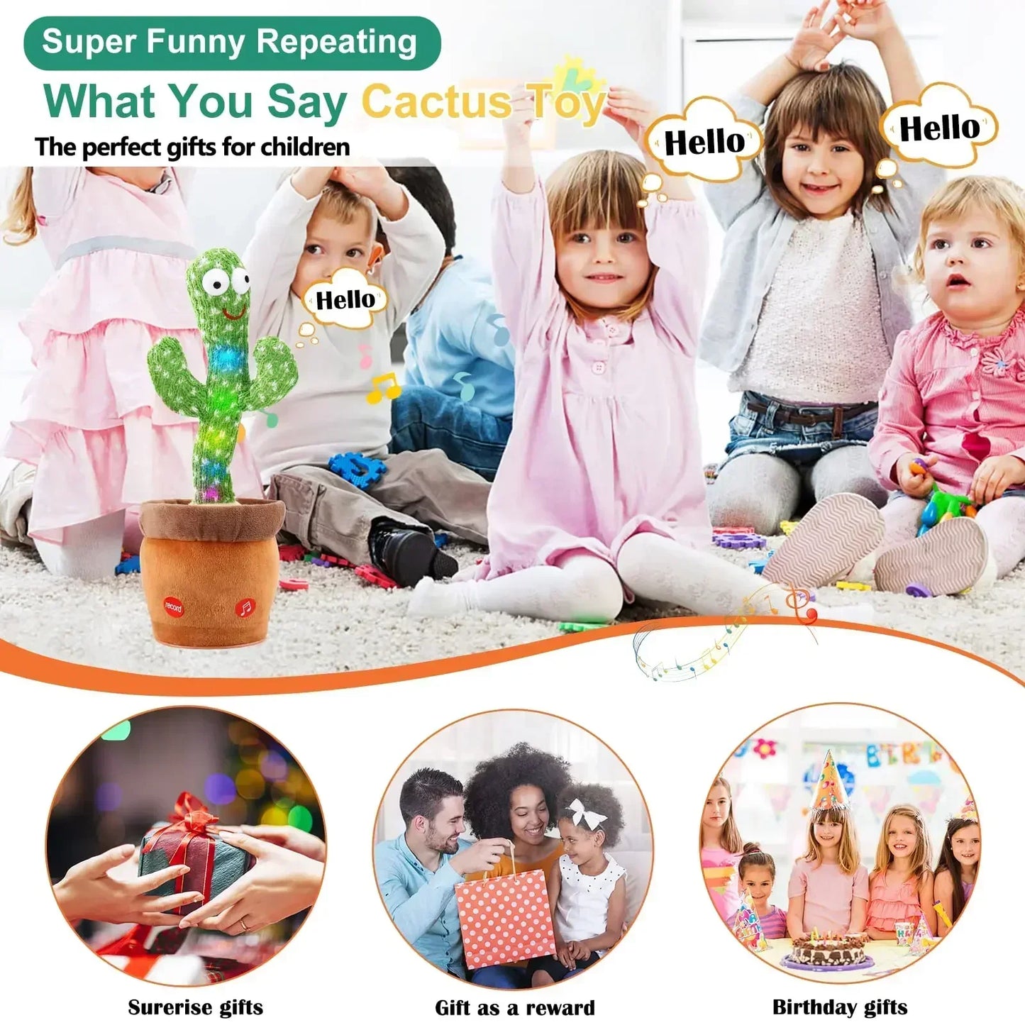 Cactus toy CuddleSafe®