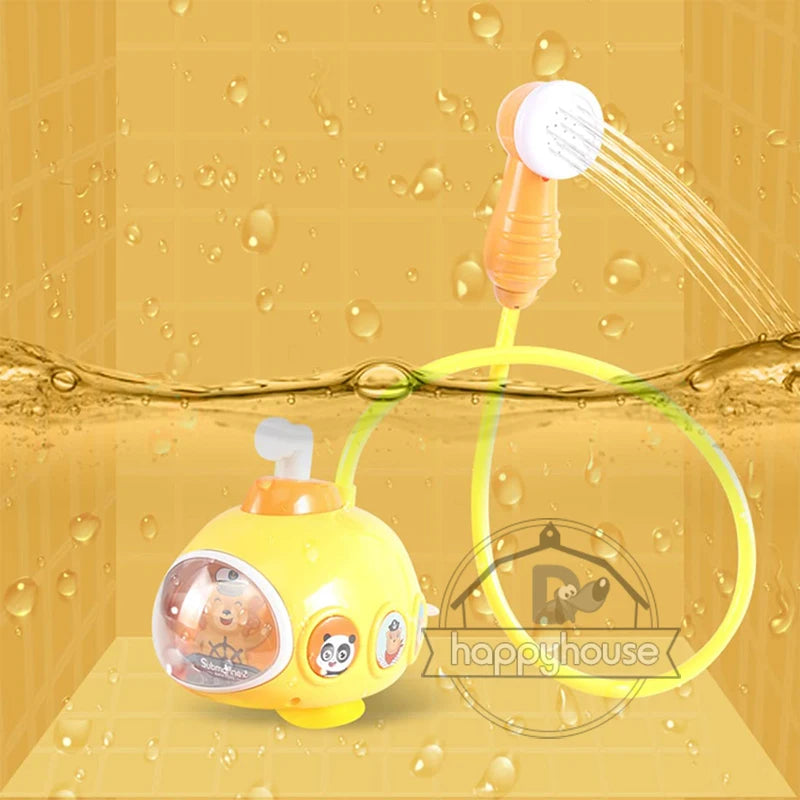 Water Spraying Submarine Shower Bath