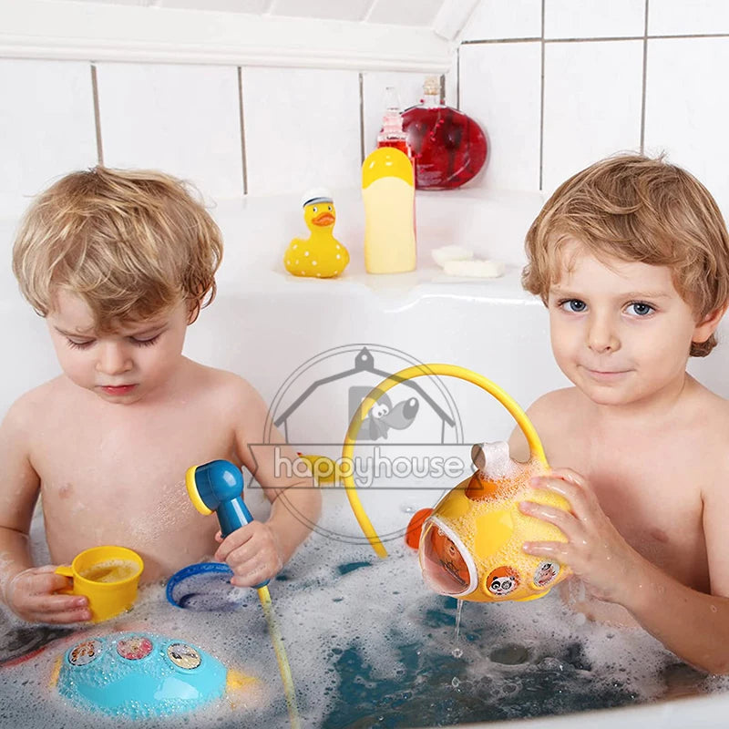 Water Spraying Submarine Shower Bath