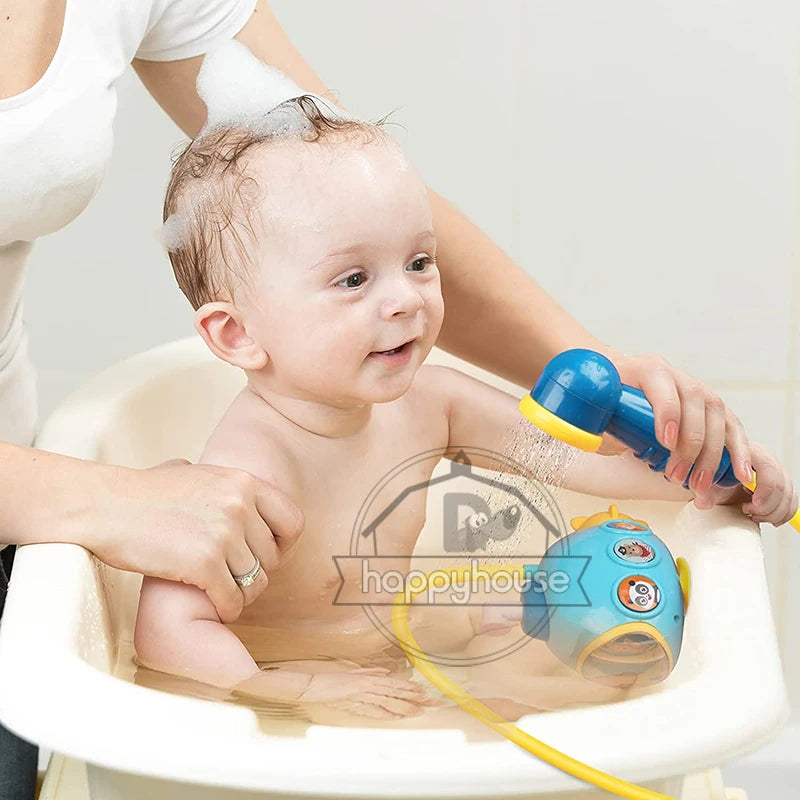 Water Spraying Submarine Shower Bath