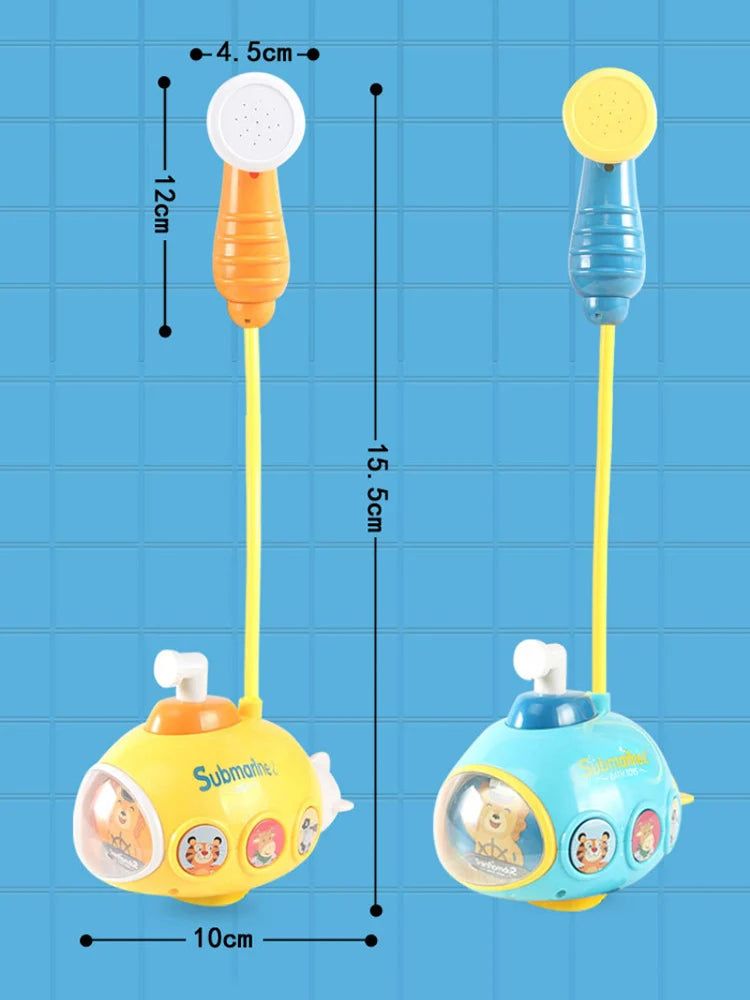 Water Spraying Submarine Shower Bath