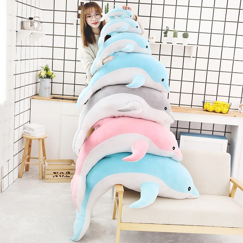 CuddleSafe® dolphin plush