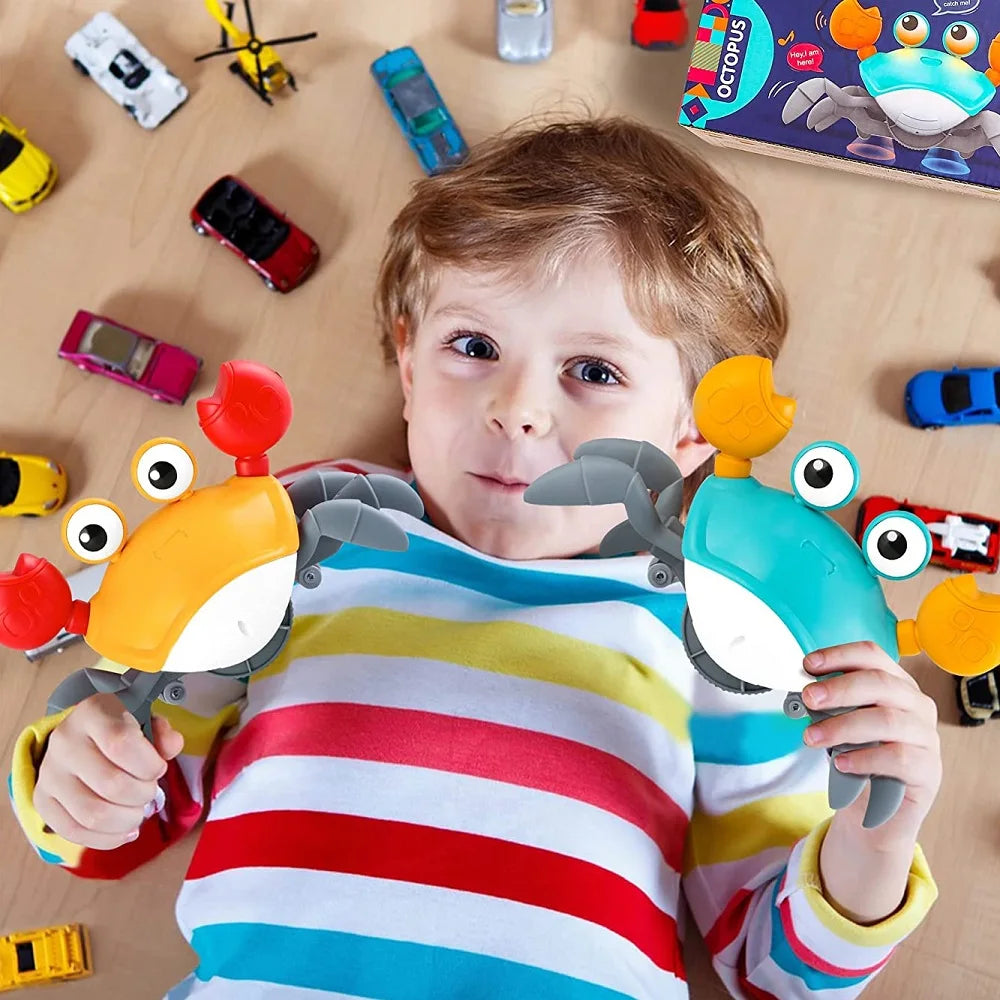 CuddleSafe® dancing crab toy
